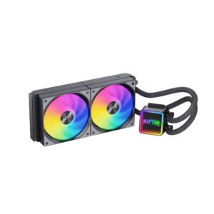Water Cooling RAPTOR Aqua Core 240MM 2X ARGB Black - https://www.scphardstore.com