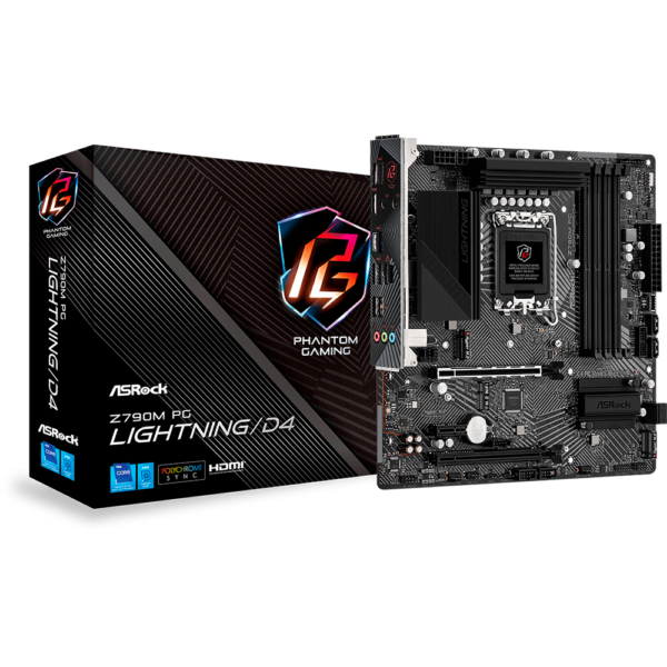 Mother ASRock Z790M PG Lightning DDR4 - LGA1700