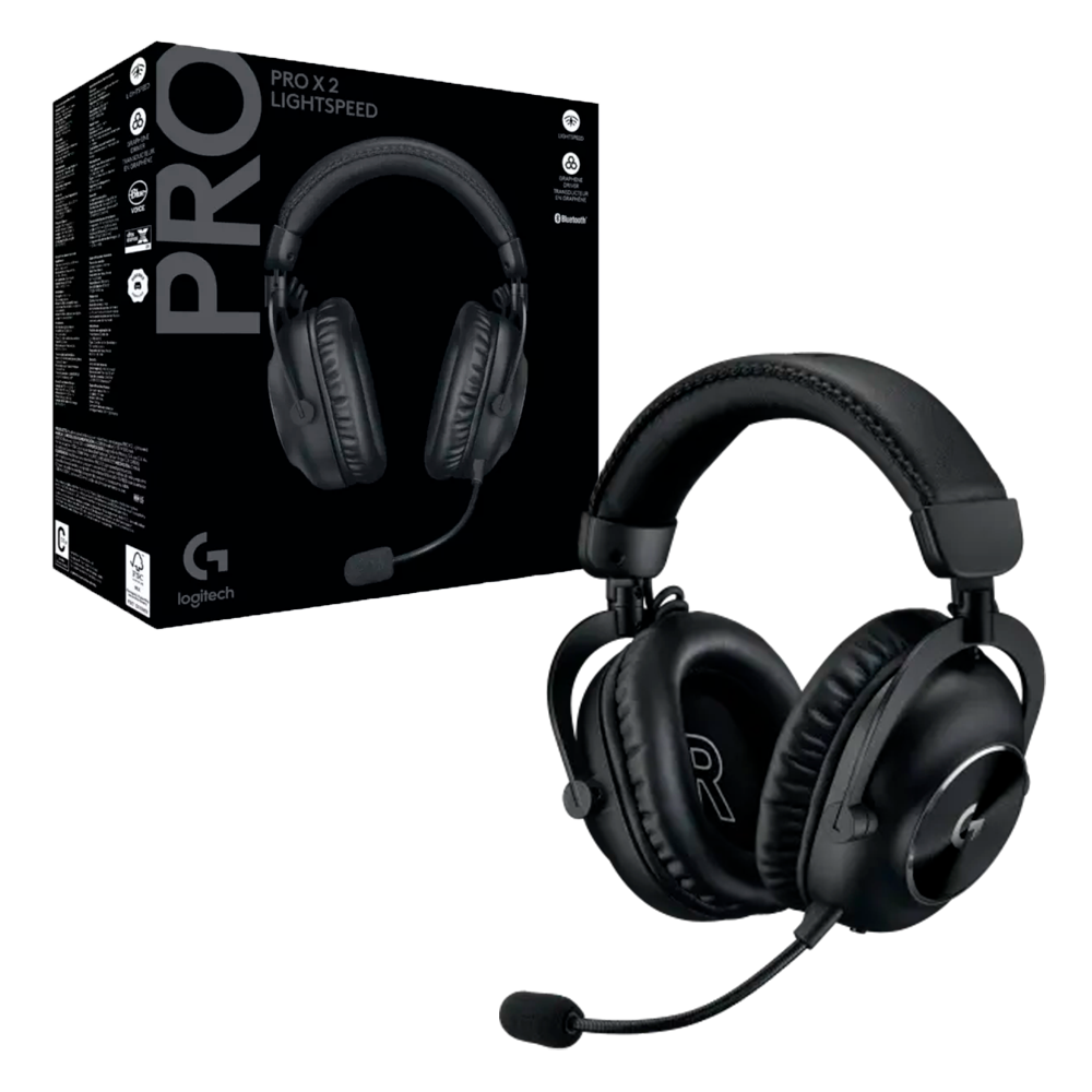 AURICULAR LOGITECH PRO X 2 BLACK LIGHTSPEED