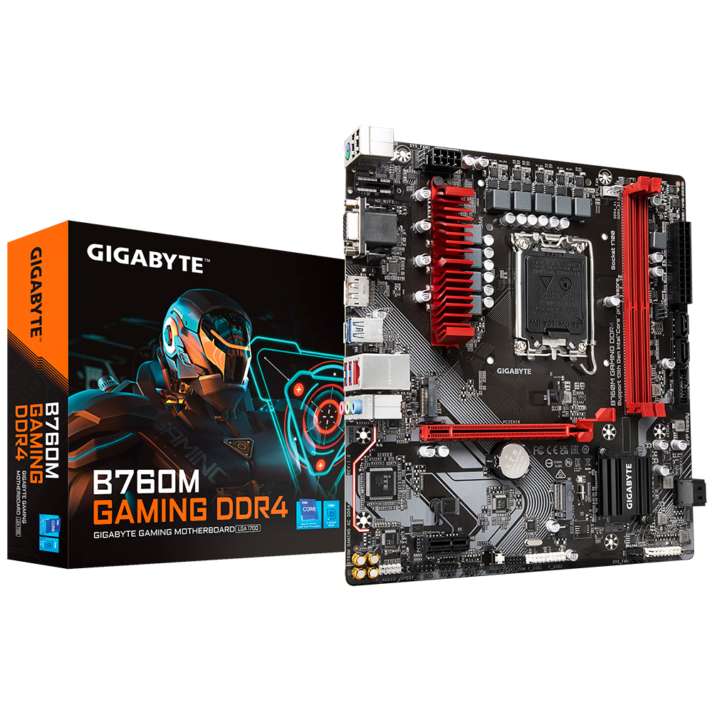 MOTHER GIGABYTE B760M GAMING DDR4 - LGA1700
