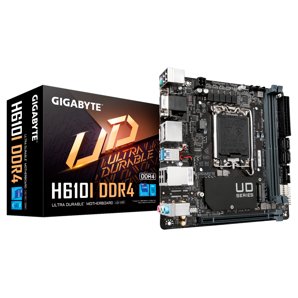 MOTHER GIGABYTE H610I DDR4 - LGA1700