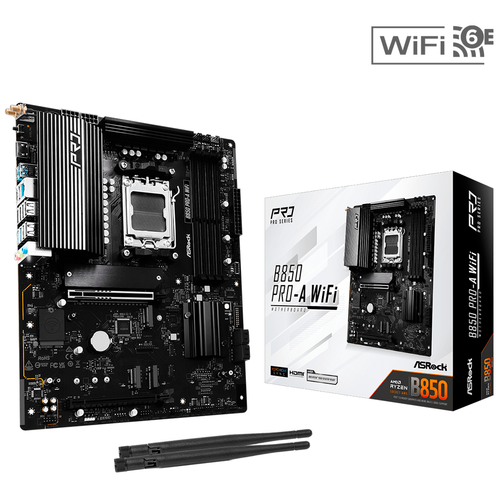 MOTHER ASROCK B850 PRO-A WIFI DDR5 - AM5