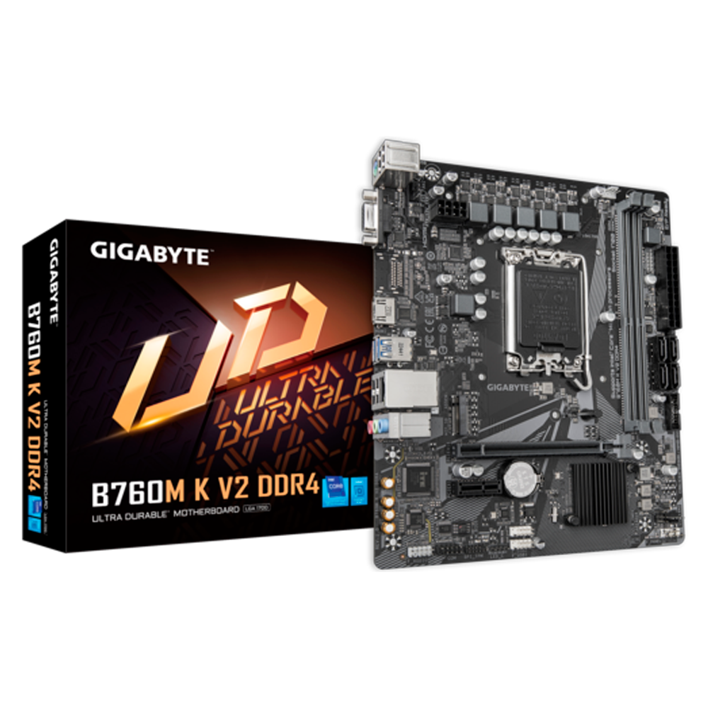 MOTHER GIGABYTE B760M K V2 DDR4 - LGA 1700