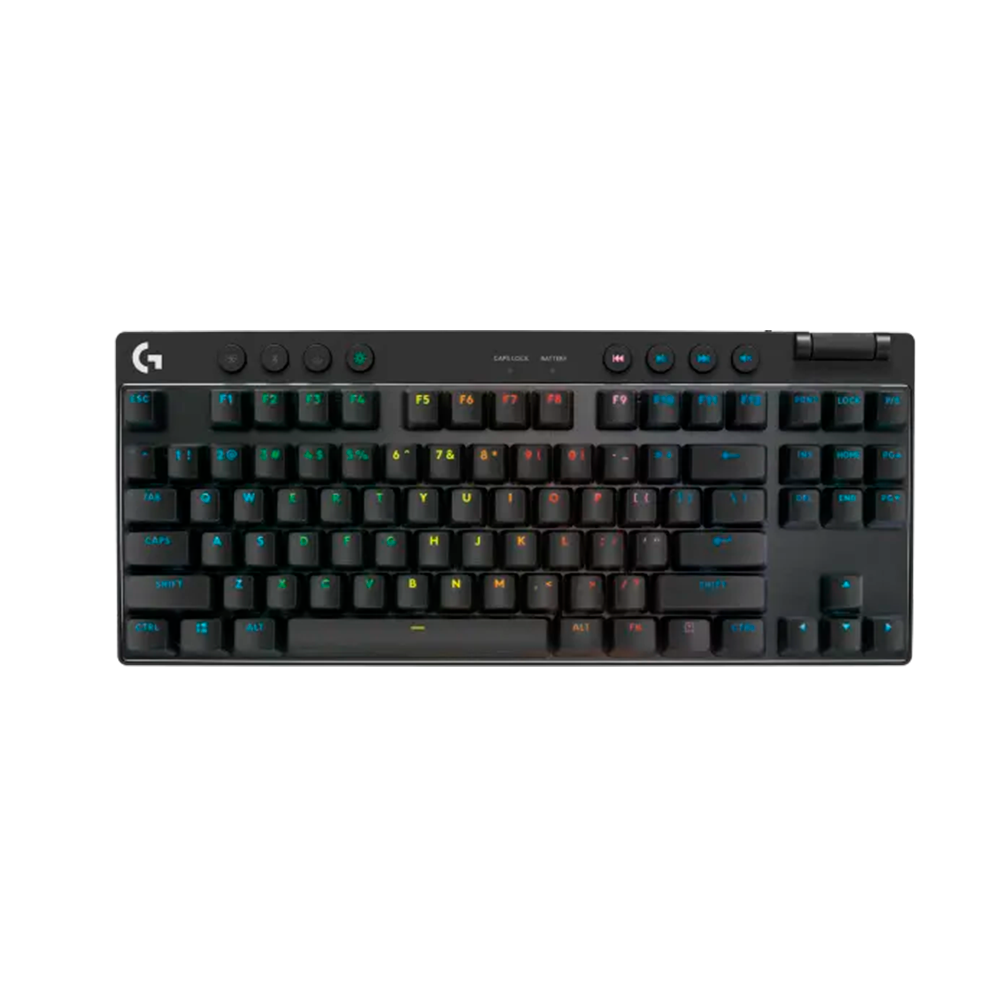 TECLADO LOGITECH PRO X TKL BLACK LIGHTSPEED