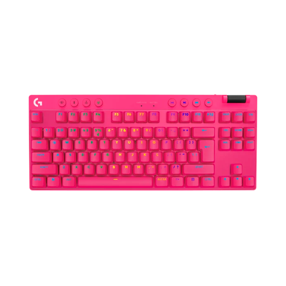 TECLADO LOGITECH PRO X TKL MAGENTA LIGHTSPEED