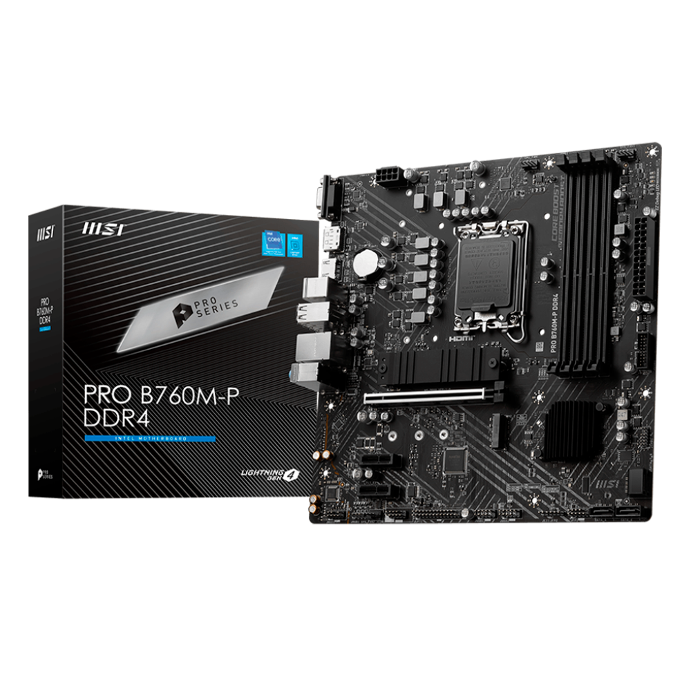 MOTHER MSI B760M-P PRO DDR4 - LGA1700