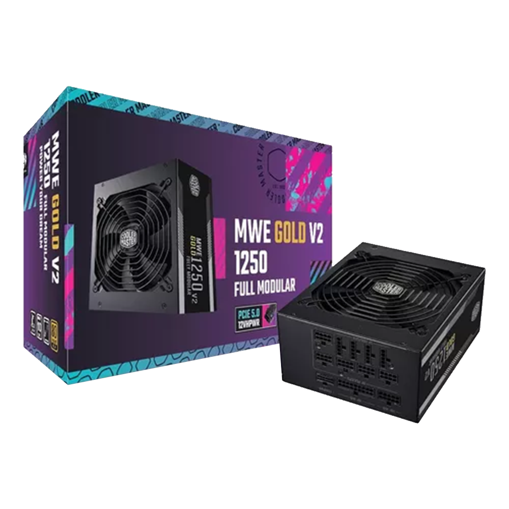Fuente COOLER MASTER V2 1250W Full Modular Gold ATX3