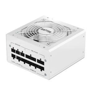 Fuente RAPTOR 1000W 80 Plus Gold Volt Full Modular PCIE 5.1 White - https://www.scphardstore.com