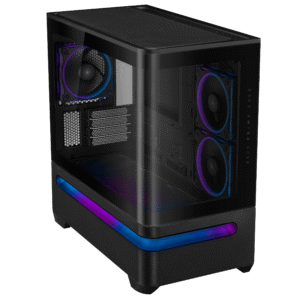 Gabinete Gamer ASUS PRIME AP202 X3 Fans ARGB Black Templado - https://www.scphardstore.com