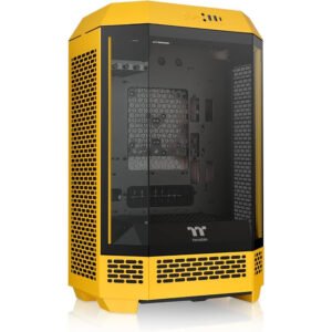 Gabinete THERMALTAKE The Tower 300 Mid-Tower TG x3 Fan x2 Bumblebee - https://www.scphardstore.com
